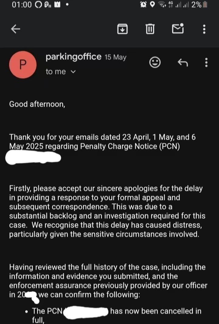 AI - Parking Fine And PCN Appeal Helper AI Software GPT That Won My Appeals