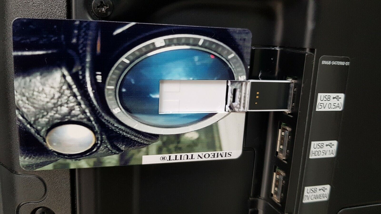 SAMPLE SMART WATCH Design 1GB USB Memory Stick Flash Drive Backup Credit Card USB