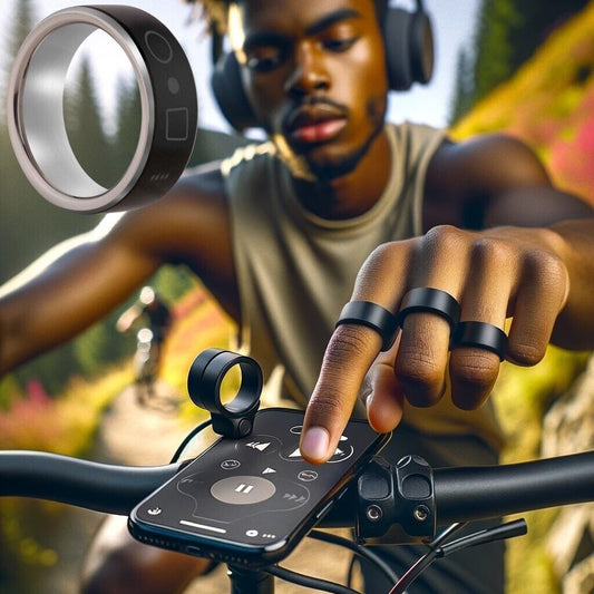 TUITT® Mountain Bike Music Bluetooth Remote Control Smart Rings for Smartphone