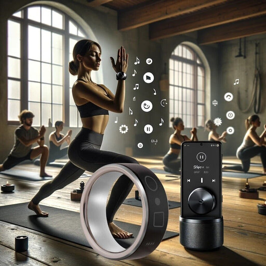 TUITT® Yoga Music Bluetooth Remote Control Smart Rings for Yoga or Pilates Class