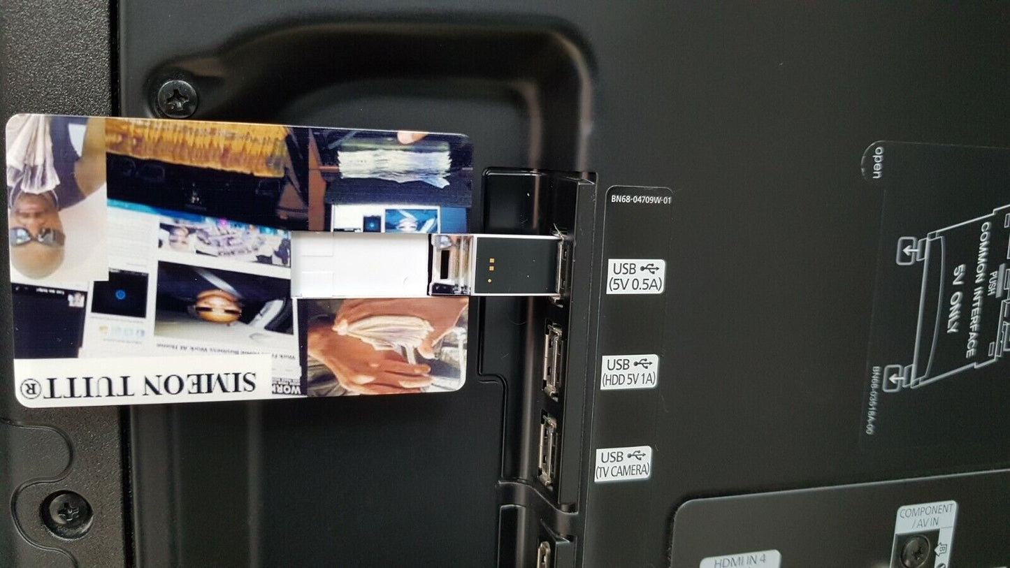 SAMPLE SIMEON TUITT OFFICE Design 1GB USB Memory Stick Flash Drive Backup Credit Card USB