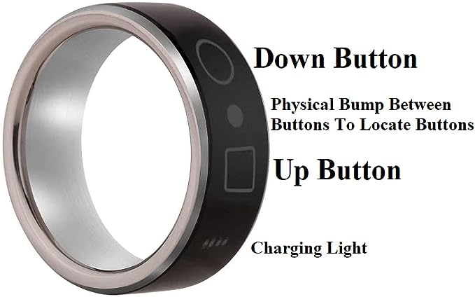 TUITT® Emergency Smart Ring with Panic Button Smart Home Panic Alarm Trigger